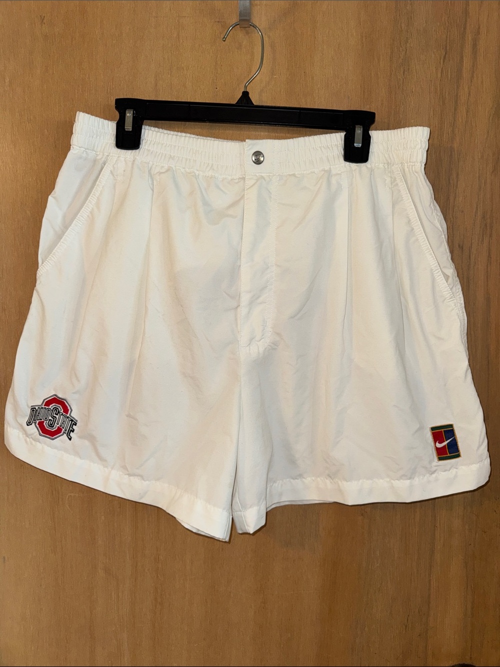 Vintage Nike Challenge Court Shorts RARE Custom Decorated Ohio Buckeyes XL